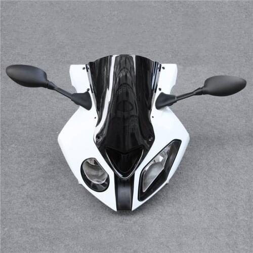 Abs plastic upper cowl fairing combo fit for S1000RR 2009-2014 10 11 12 13