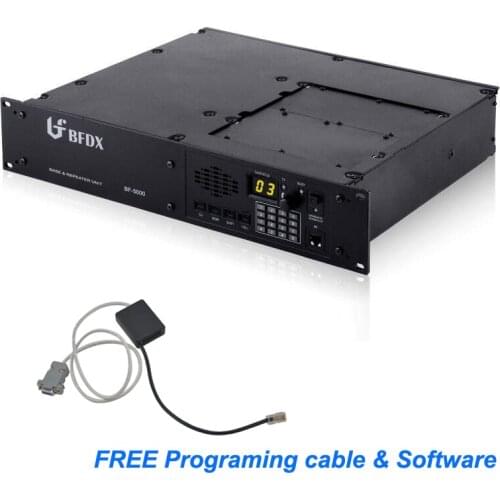 Walkie Talkie Repeater BF-5000 45Watt 99Ch Analog base station duplexer repeater with free programming cable