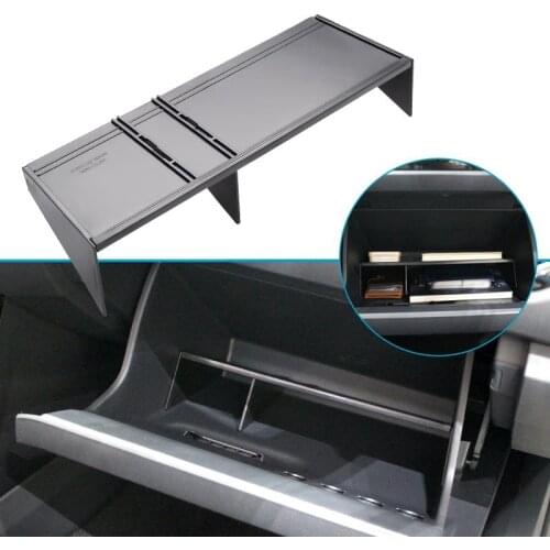 Glove Box Organizer Insert Sorting Partition Car Styling Storage Box Console Central Interval Co-Pilot Tidying for T-ROC