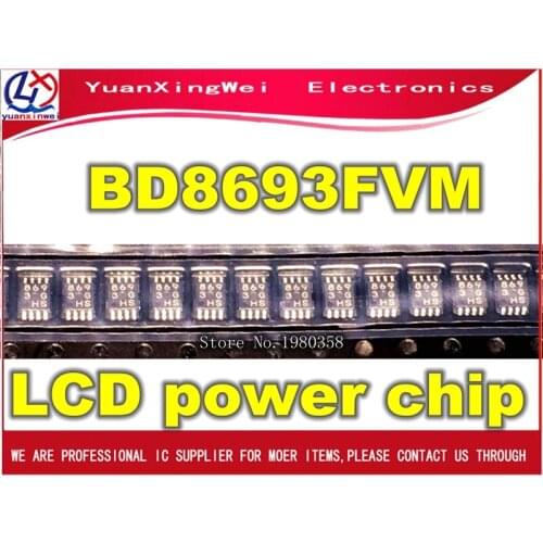 Free shipping 10pcs/lot BD8693FVM-HVTR BD8693FVM D8693 D86 LCD power chip