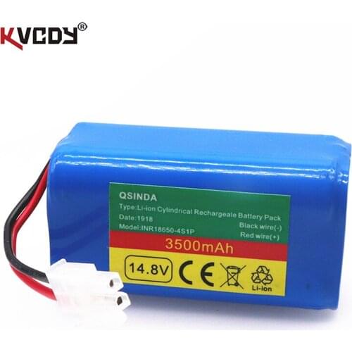 100% Original 14.8V 3500mAh robot Vacuum Cleaner Battery Pack replacement for chuwi ilife v7 V7S Pro Robotic Sweeper