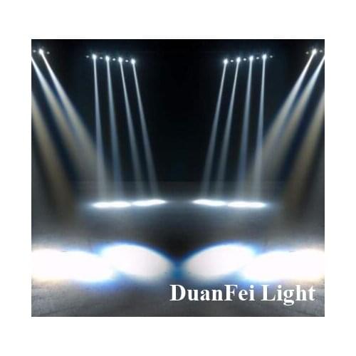 6 Pieces/Lot High Bright DJ Bar 8x10W 4in1 RGBW LED Moving Head Beam Light For Show Party Nightclub