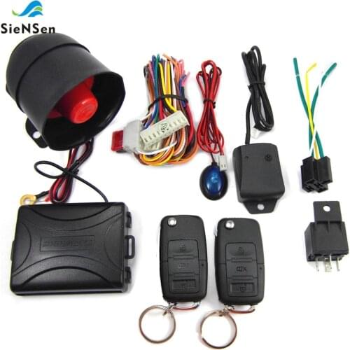 SieNSen Universal 1Set DC 12V Car Auto Alarm Remote Central Door Locking Vehicle Keyless Entry System Kit M802