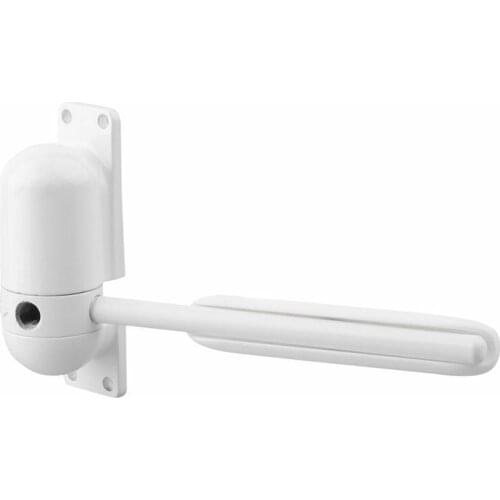 68KG White Door Closer Adjustable Surface Mounted Automatic Spring Closing Door Closer Fire Rated Door Stopper Door Hardware