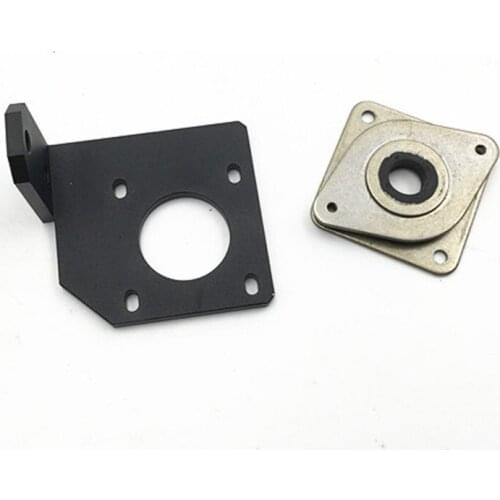 Creality CR-10/CR-10S 3D printer aluminum Y stepper motor reinforcement mount plate and damper