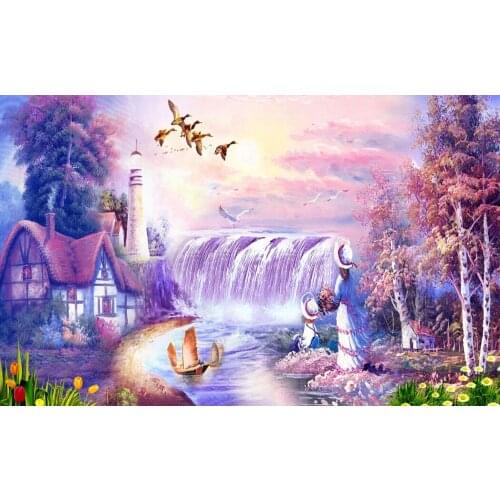 Big geese flying south The wooden puzzle 1000 pieces ersion jigsaw puzzle white card adult childrens educational toys