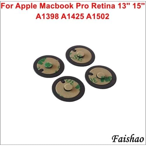 Faishao 400pcs/100sets For Apple MacBook Pro Retina 13'' 15'' A1398 A1425 A1502 Bottom Case Cover Rubber Feet Foot Replacement