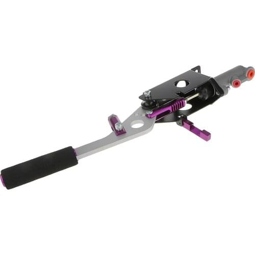 Purple Hydraulic Handbrake - Horizontal 51cm Long Handle Hydraulic Hand Brake - Design for 3/4 Cylinder to Lock Up