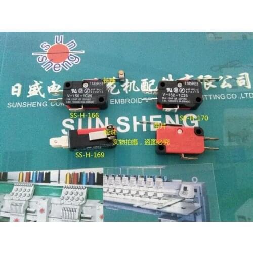 Computer embroidery machine accessories micro switch limit switch (with film, beads) red (good)