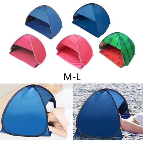 Mini Portable up Beach Tent Windproof Canopy Head Summer Sun Shade Camping Tent Portable Sun Shelter for Fishing Hiking