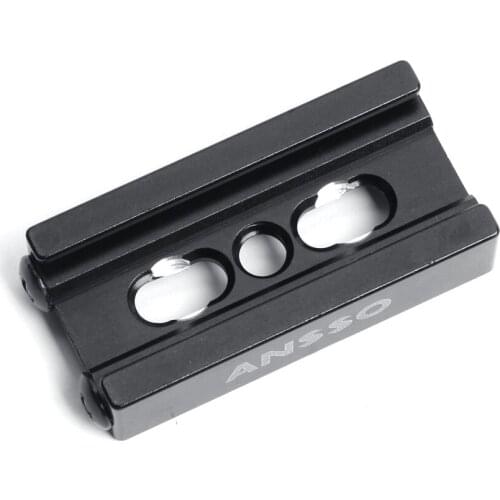 Ansso Cold Shoe Mount Adapter Side Plate for DJI Ronin-SC Ronin-S Gimbal