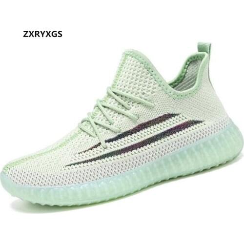 Promotion Mesh Breathable Shoes Women Sneakers 2021 New Fashion Casual Sneakers Flat Soft Sole Wear Non-slip Comfortable Shoes