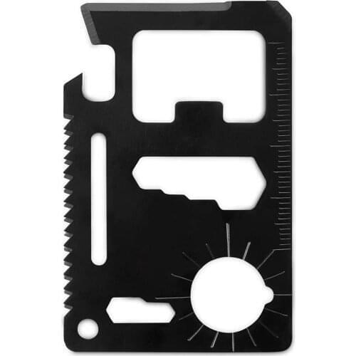 Multifunctional Swiss Card Knife Outdoor Camping Army Knife Card Universal Wild Life Saving Tool Card Outdoor Portable CardKnife