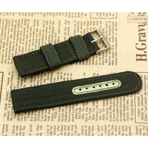 Mens Watchbands bamboo joint Leather watch strap stainless steel buckle belt buckle, 20、22mm
