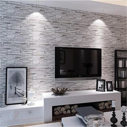 Beibehang Chinese - style retro PVC imitation brick works wallpaper wallpaper Internet cafes 3D stereo butterfly wallpaper