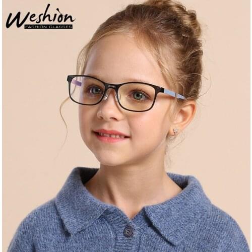 Junior Kids Glasses Anti Blue Light Youth Boy Girl TR90 Optical Frame Teens Clear Computer Eyeglasses 5-15 UV40 Anti Filter 2020