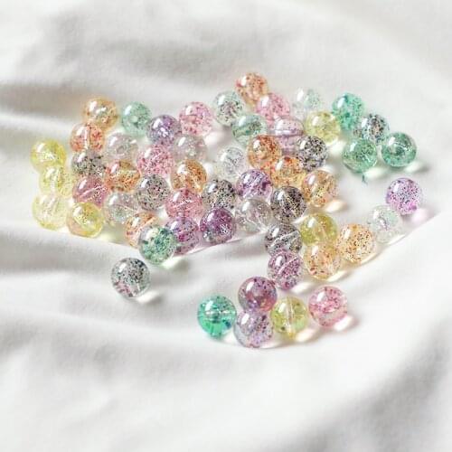 Wholesale Acrylic Beads Pearl DIY Jewelry 100pcs 15mm/set Childens Goods Bracelet Pacifier Chain Necklace BPA Free Let' Make