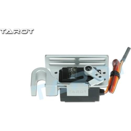 Tarot Parabolic device package contents conteudo da embalagem Servo Release Hook with servo black silver TL2961-01 TL2961-02