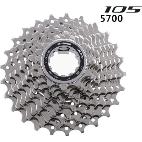 SHIMAN0 105 CS-5700 10 SPD Speed 11-25T HG Cassette Sprocket Road Bike 5700Cycling Bicycle cassette 11-25 / 11-28