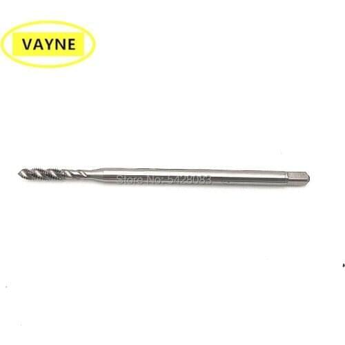 VAYNE HSSE Metric and American system Long Shank Spiral Flute Tap that be lengthened by 100MM For machine metal taps M2M3M4-M12