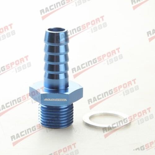 Fuel Pump Inlet M18 x 1.5 To 1/2" (12.7mm) Barb Aluminum Adapter