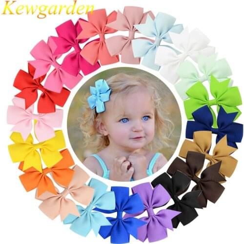 Kewgarden Baby bow hairpin hairpin handwork girl hairpin 20Pcs