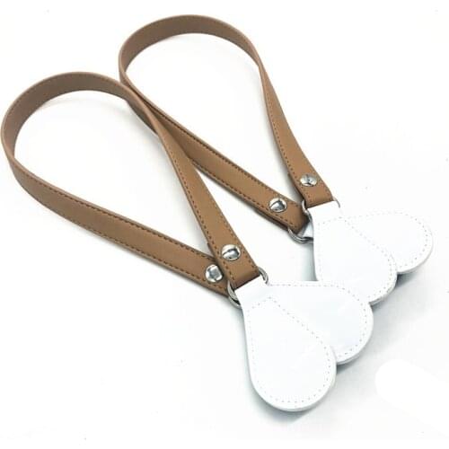 1 pair 2 pcs DIY handles for obag drops handle can changeable as your own design 2017