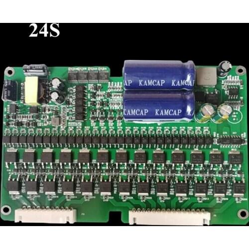 1pcs 24s BMS Balancer Active Equalization 3s To 24S 1A Lithium 1000ma BMS Lifepo4 13s 16s 20s Li-ion 10S 12S 7S 8S APP Bluetooth