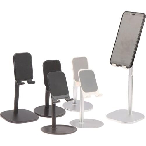 1pcs High Quality Practical Adjustable Universal Tablet Stand Desktop Holder Mount Mobile Phone Pad