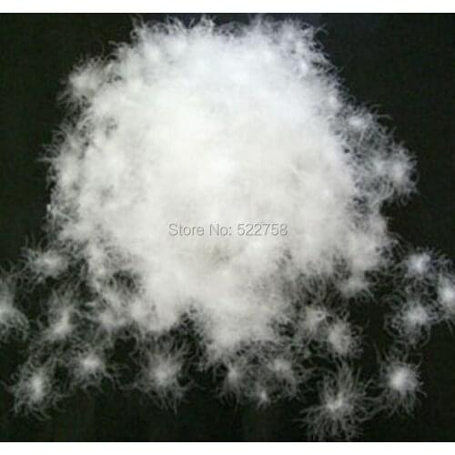 1 Ounce 90/10 white goose down USA2000 Standard 800 fill power use to make cheap goose down robe