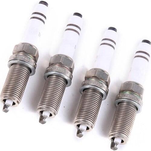 4pcs Original Spark Plug 06K905611C For Golf Beetle Au-di A3 A6 TT Q5 S3 1.8T 2.0T Car Power Plugs Nozzle Spark 0241245673 OEM