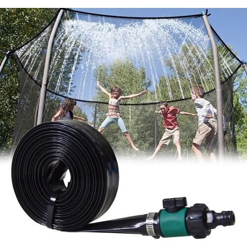 8/10/12/15/20m Kids Trampoline Sprinkler Outdoor Water Park Mist Cooling Kit