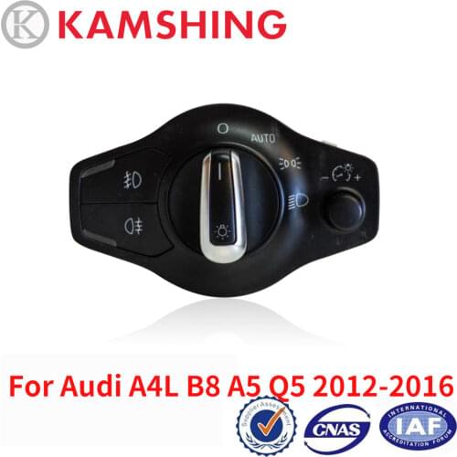 CAPQX For Audi A4L B8 A5 Q5 2012-2016 Car Headlight light Turn Signal Switch Fog Lamp Combination Button Light Switch 8K0941531