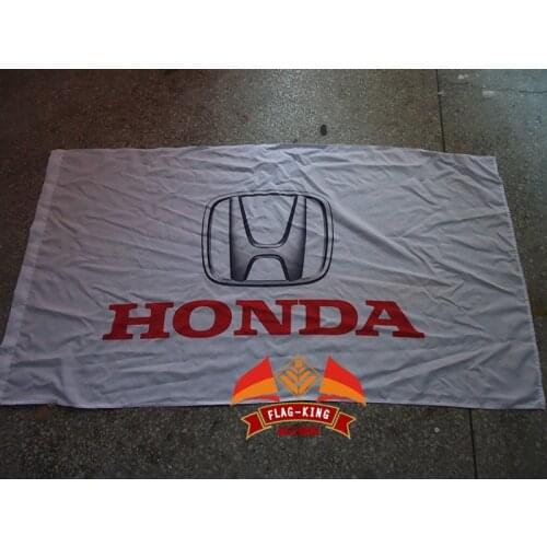 HonDa car logo flag,HonDa car racing club flag, 90*150CM polyster banner