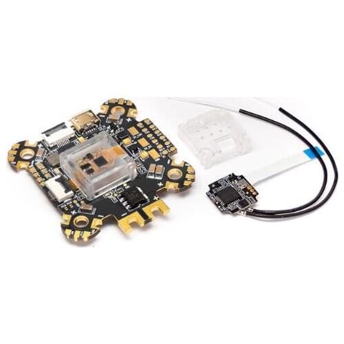 Frsky RXSR-FC F4 Fireworks V2 Flight Controller with RXSR Receiver ICM20608 OSD for RC Drone Spare Parts Accessories