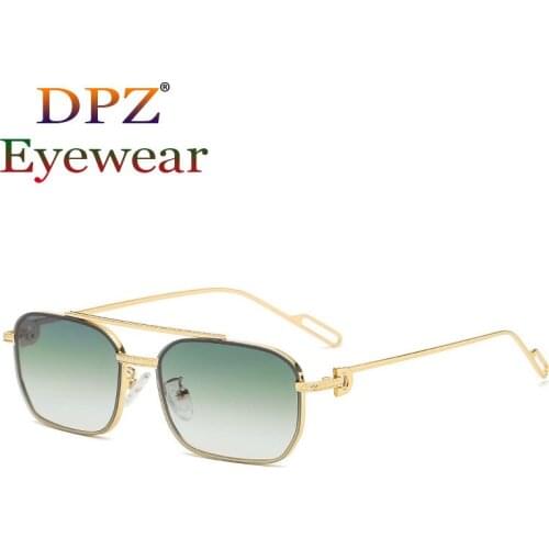 New brand design small long frame polarized mens sunglasses ladies personality wild trend street shot sunglasses Oculos De Sol