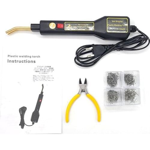 2021 Newest Plastic Welding Machine Garage Tools 50W Hot Stapler PVC Repair Machine Car Bumper Repair Stapler Welding Tool
