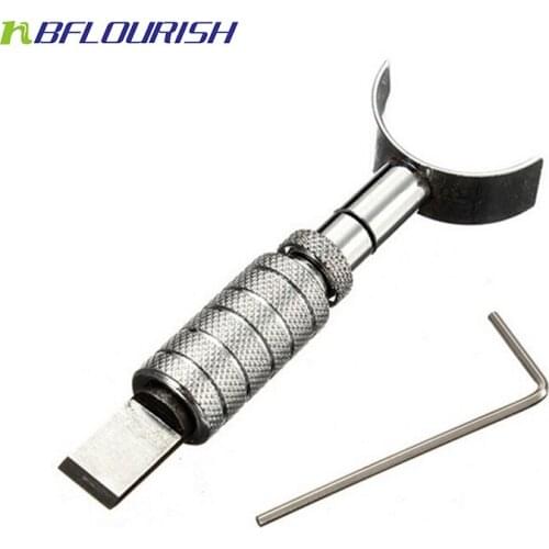 Foudyurlaife new DIY leather tool brass sheet carved rotation knives leather carving tools adjustable leather craft tools