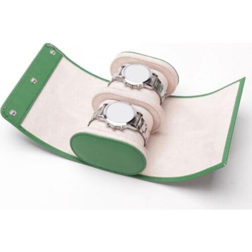 Retro Portable Double Slot Smart Watch Storage Cases Box Fr Jewelry Bracelet