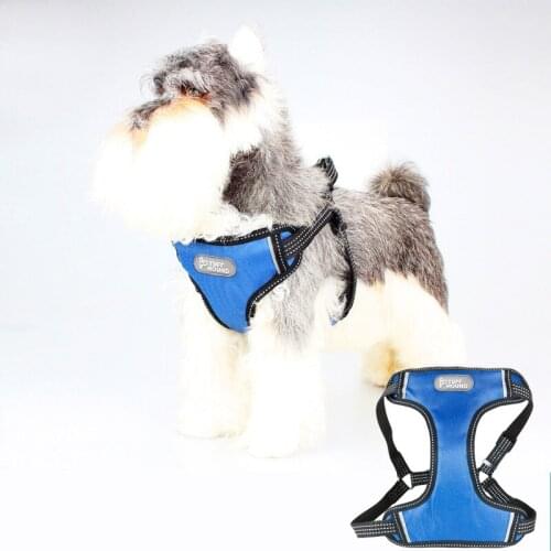 Dog Harnesses Vests chest For dog collars and harnesses Pet Dog Collar Adjustable Soft Comfort Pet Products Pet Accessories
