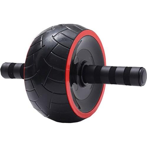 Ab Roller Non-slip Tire Pattern Fitness Gym Exercise Abdominal Wheel Roller Home Muscle Trainer Arm Leg Fitness Equipment #G3
