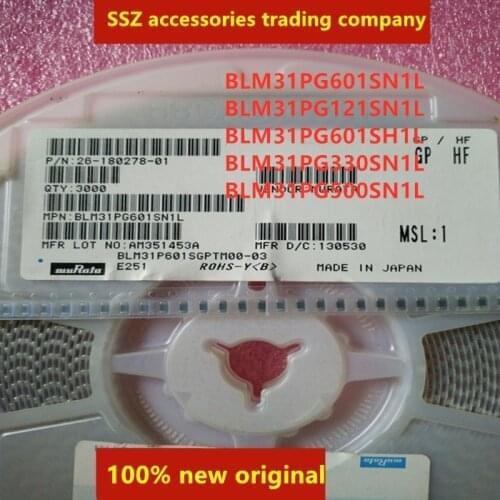 1000PCS BLM31PG601SN1L BLM31PG121SN1L BLM31PG601SH1L BLM31PG330SN1L BLM31PG500SN1L