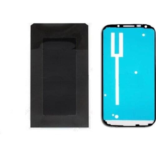 2PCS/Set Back LCD Screen Adhesive Screen Frame Tape Glue Sticker For Samsung Galaxy Note 2 N7100 N7105 I317