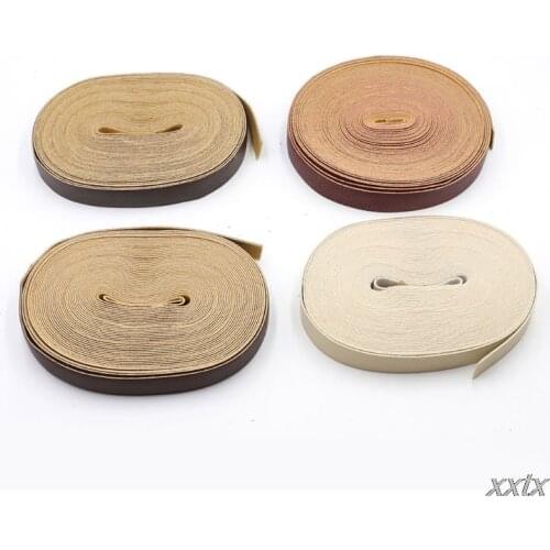 2cmx10m Width 10m Length PU Leather Strap Long DIY Craft Strips Belt Garment Decor