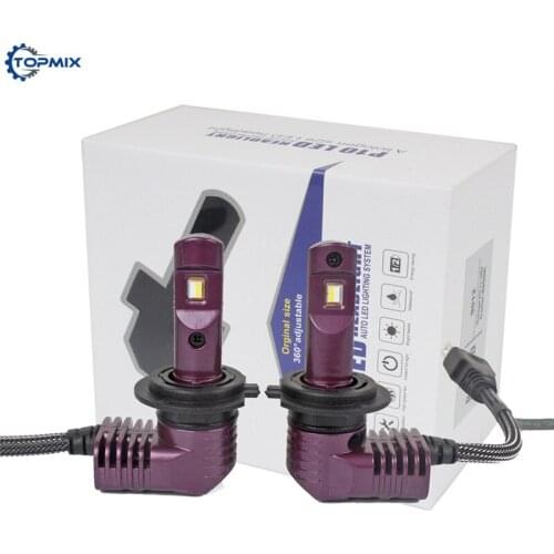 2018 Newest P10 Car LED Headlight Conversion Kit H7 50W 5600LM Auto Head Lamp Fog Bulbs 1:1 Original Bulb Size