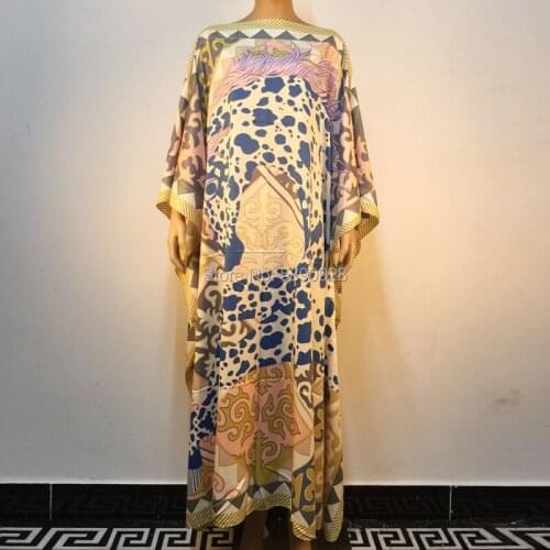 2020 New Style Fashion Elegant Women Sexy Boat Neck Glitter Deep o Neck Print Party beach Dress Formal Long Dress Sexy Clubwear