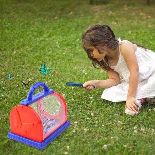 Children Backyard Exploration Critter Case Insect Small Animals Catcher Kids Learning Education Portable Insect Observation Cage