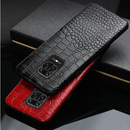 LANGSIDI Case for Xiaomi redmi Note 9s note 8 pro Leather Case Cover Genuine Leather Protective Coque For Poco X3 NFC Mi 10 9T