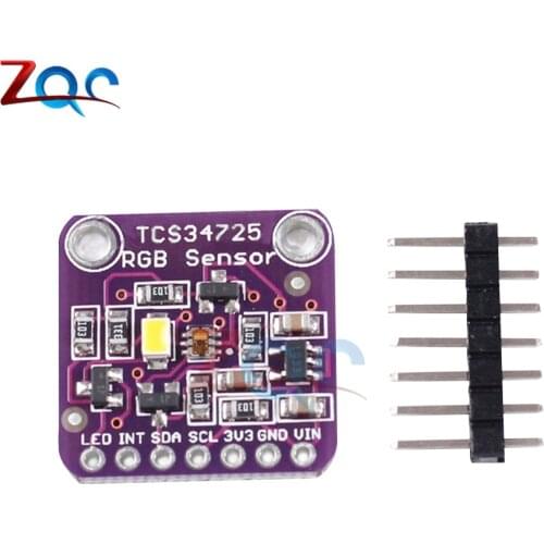 CJMCU-34725 TCS34725 Color Sensor RGB Color Sensor with IR Filter Development Board Module for Arduino UNO R3