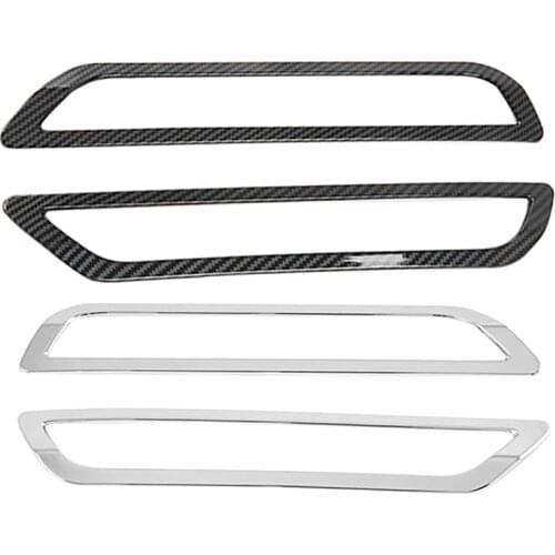 For Ford Explorer 2020 2021 Rear Fog Light Lamp Foglight Cover Trim Decoration Frame